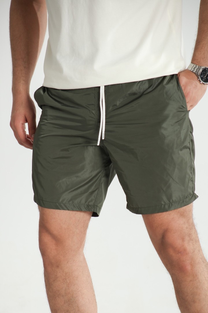 Short de Plage Homme Uni– Léger, Confortable & Séchage Rapide