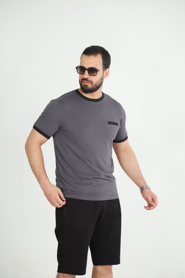 T-shirt Piqué Élégance