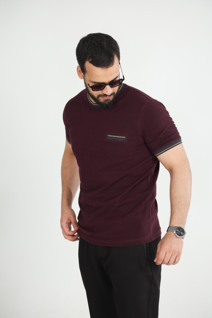 T-shirt Piqué Élégance