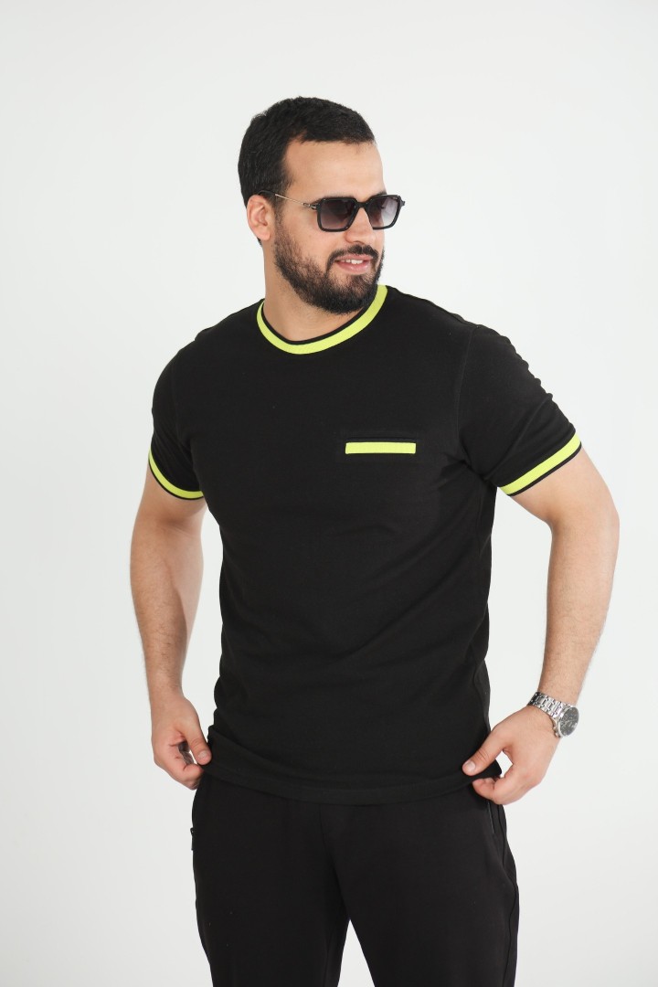 T-shirt Piqué Élégance