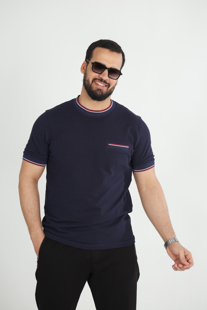 T-shirt Piqué Élégance