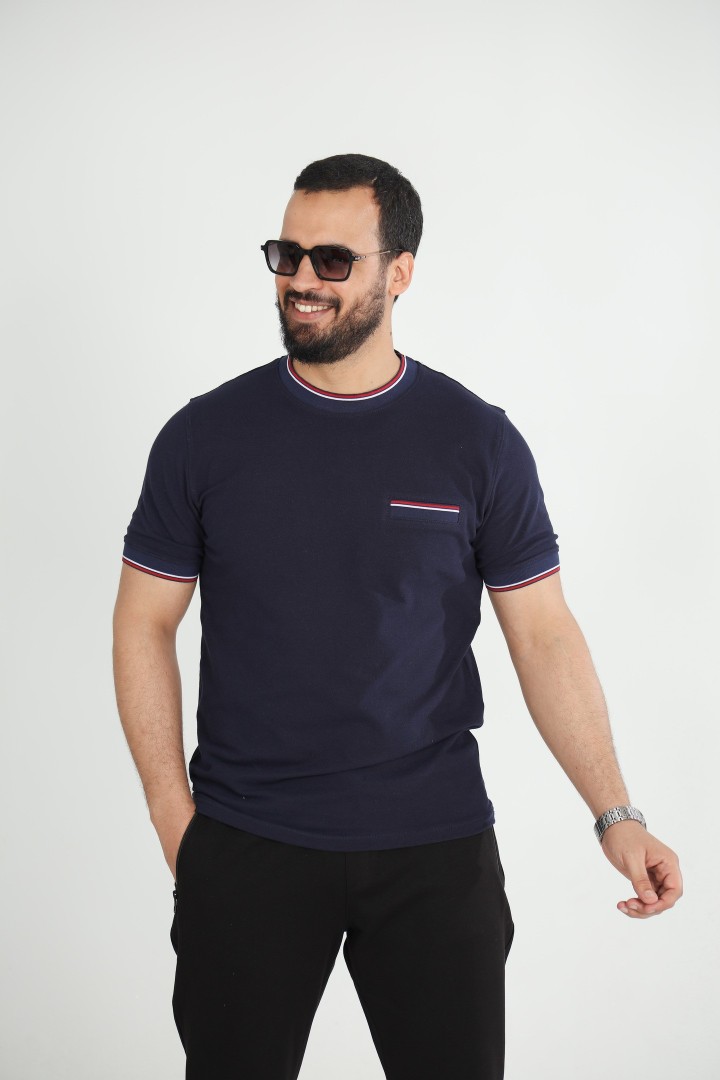T-shirt Piqué Élégance