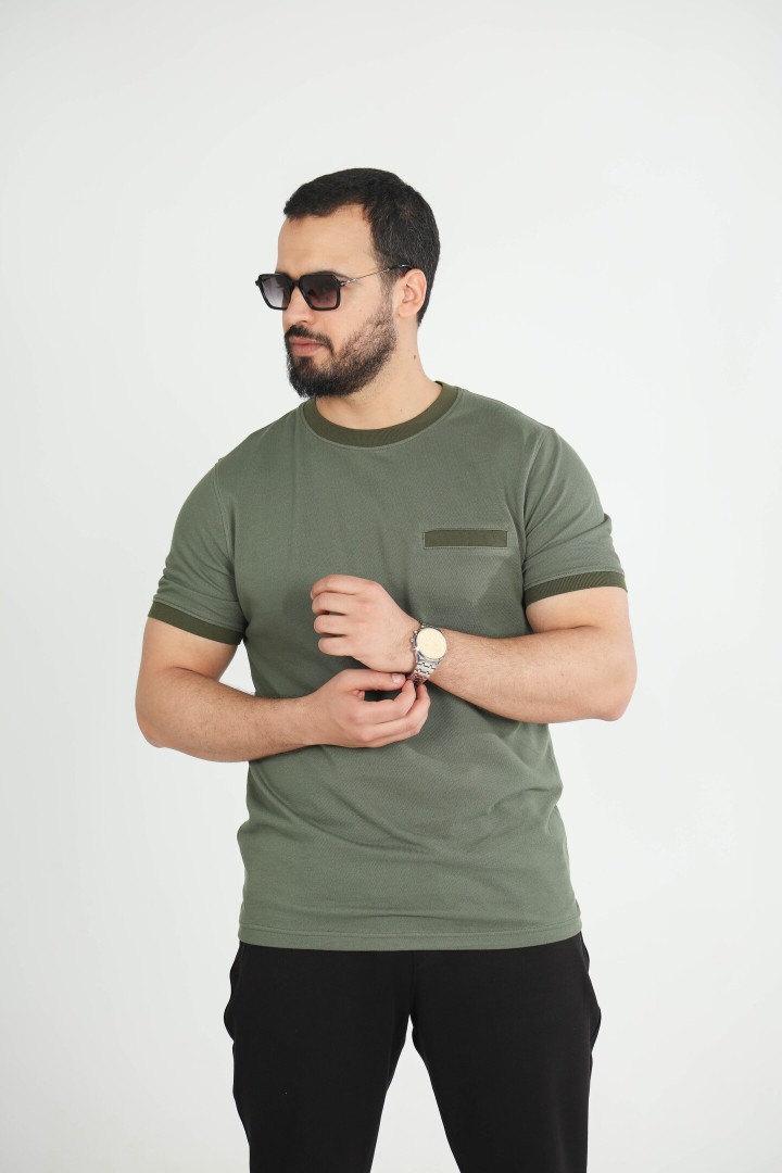 T-shirt Piqué Élégance
