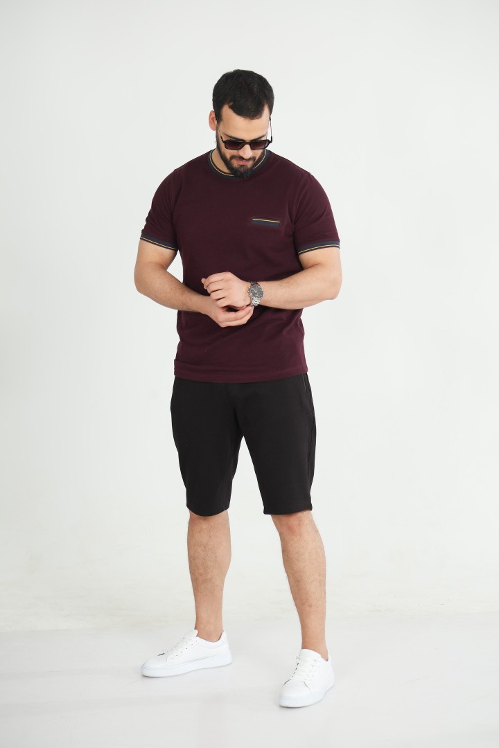 T-shirt Piqué Élégance