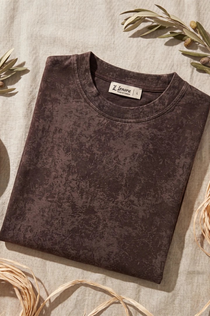 T-shirt Homme Oversize Marbré Premium