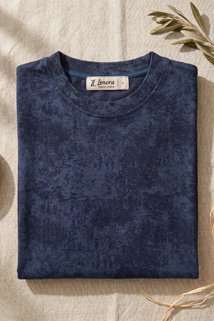 T-shirt Homme Oversize Marbré Premium