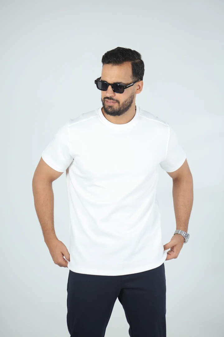 T-shirt Homme – Jersey Lourd 100% Coton