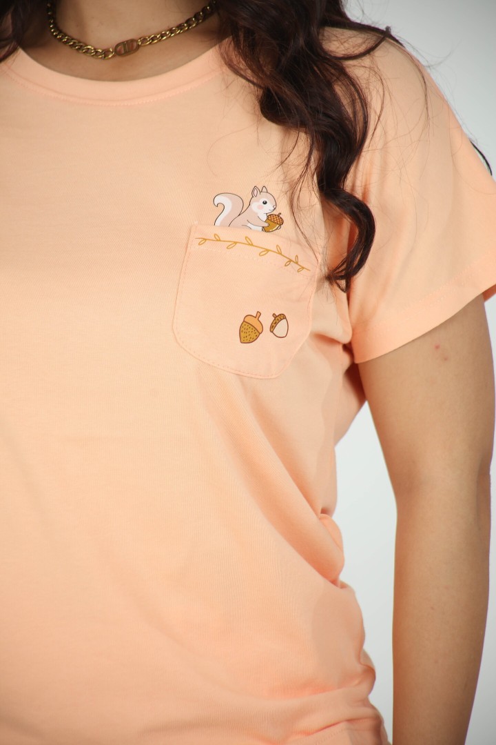 Pyjama Femme Lenora – Douceur & Confort au Quotidien 🐿️✨