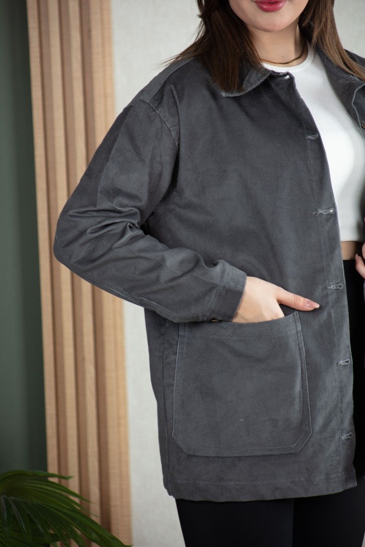 Veste-Chemise Femme Katifa | Coupe Oversize