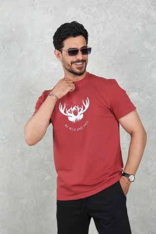 T-shirt Homme Imprimé ( Free ) – Style Casual Moderne