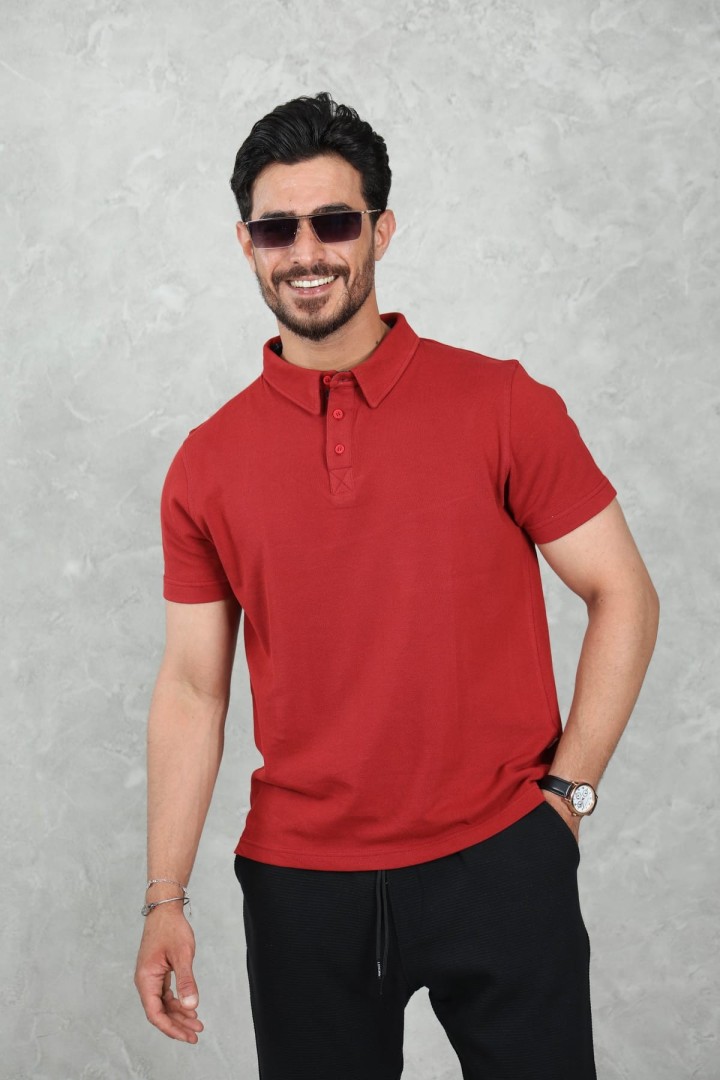 Polo Homme en Tissu Piqué – Confort & Élégance au Quotidien