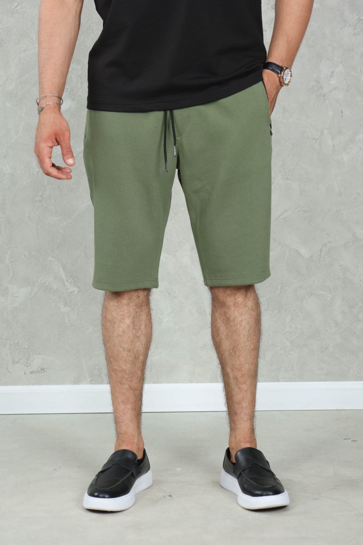 Short Homme en Coton Piqué – Confort & Style Décontracté