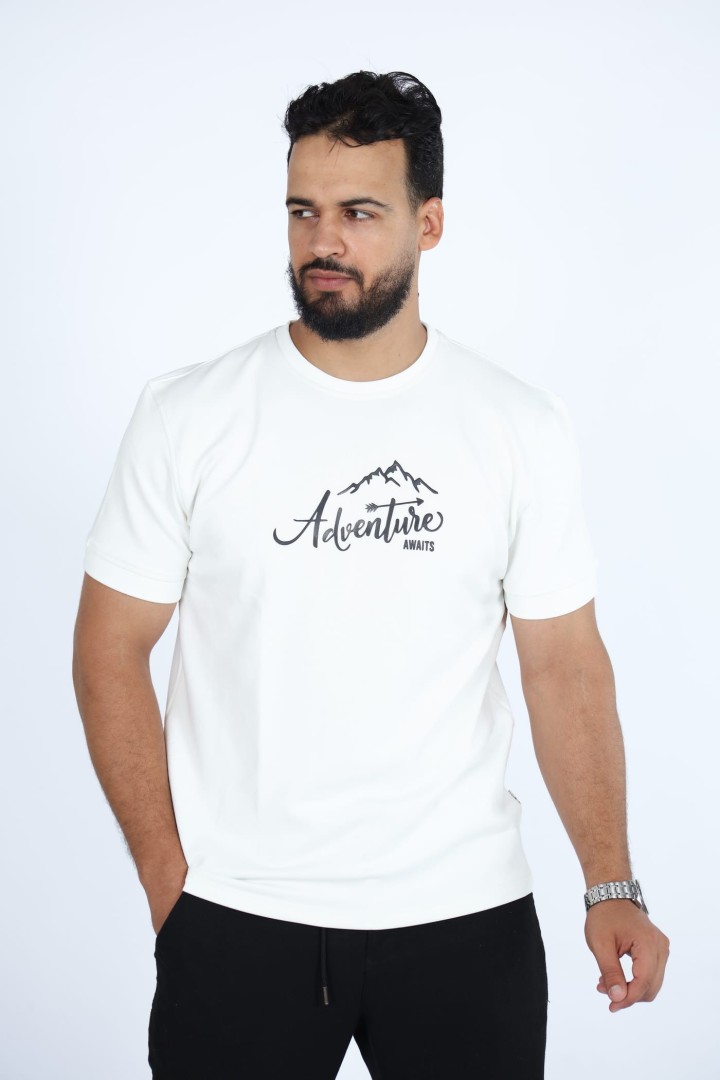 T-shirt Homme en Modal – Douceur & Élégance Décontractée