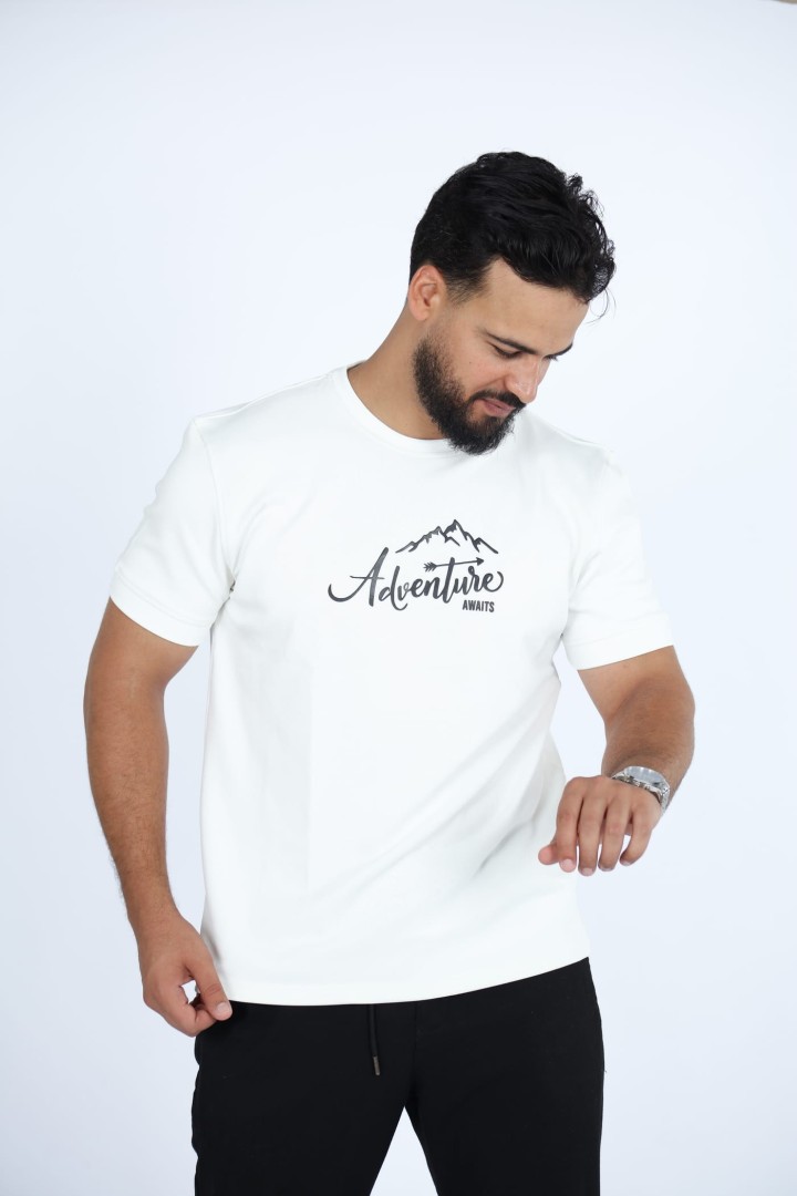 T-shirt Homme en Modal – Douceur & Élégance Décontractée