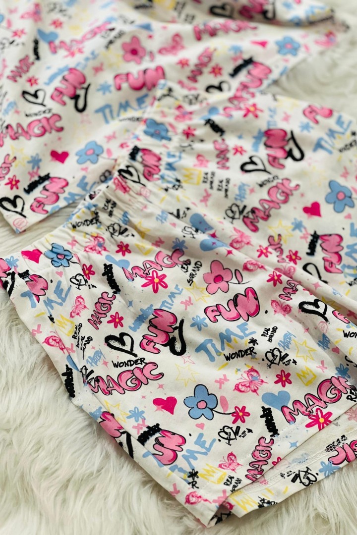 Pyjama Femme Imprimé Fun – Léger & Tendance