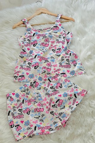 Pyjama Femme Imprimé Fun – Léger & Tendance