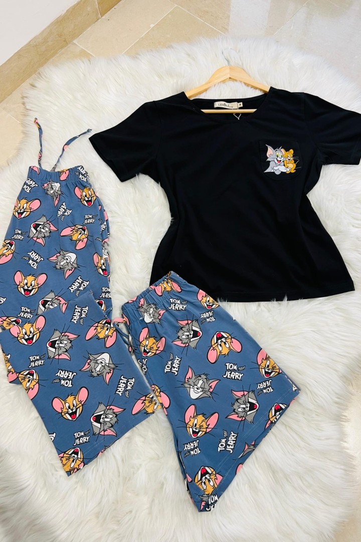 Pyjama Femme Tom & Jerry – Fun & Confort