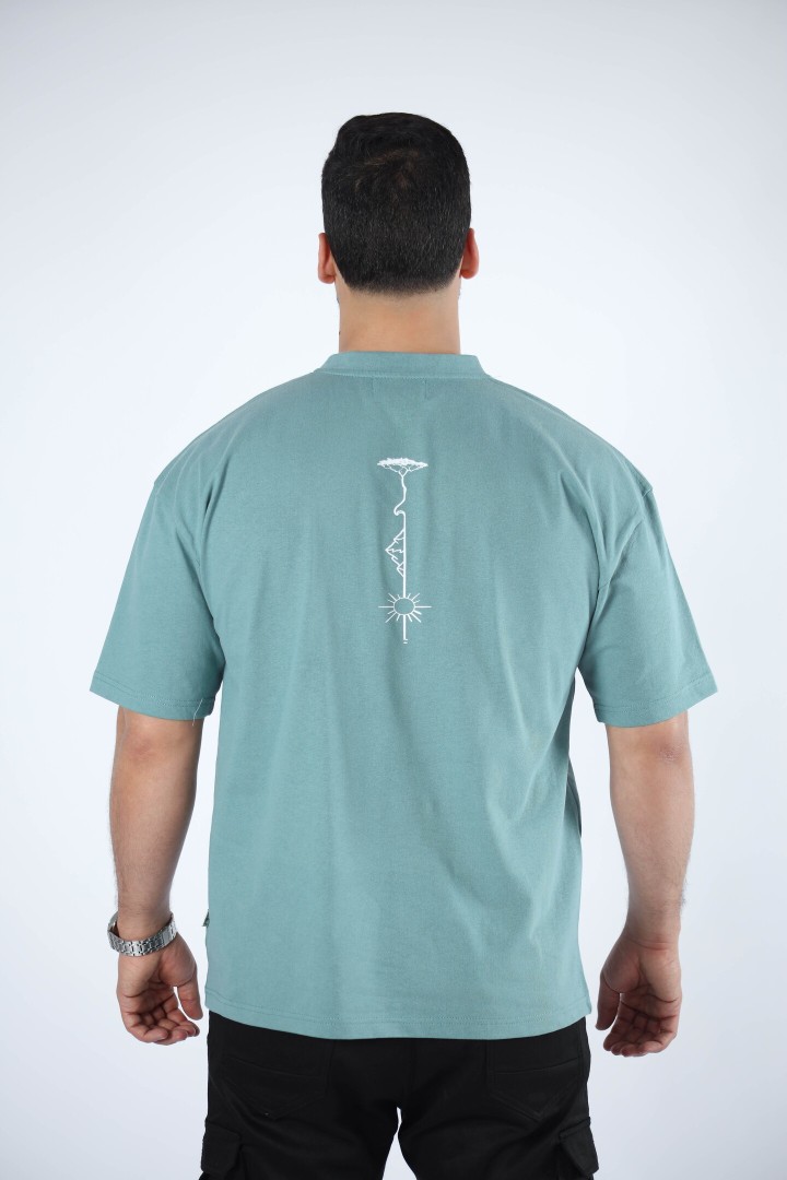 T-shirt Homme Oversize en Coton – Style Streetwear Moderne