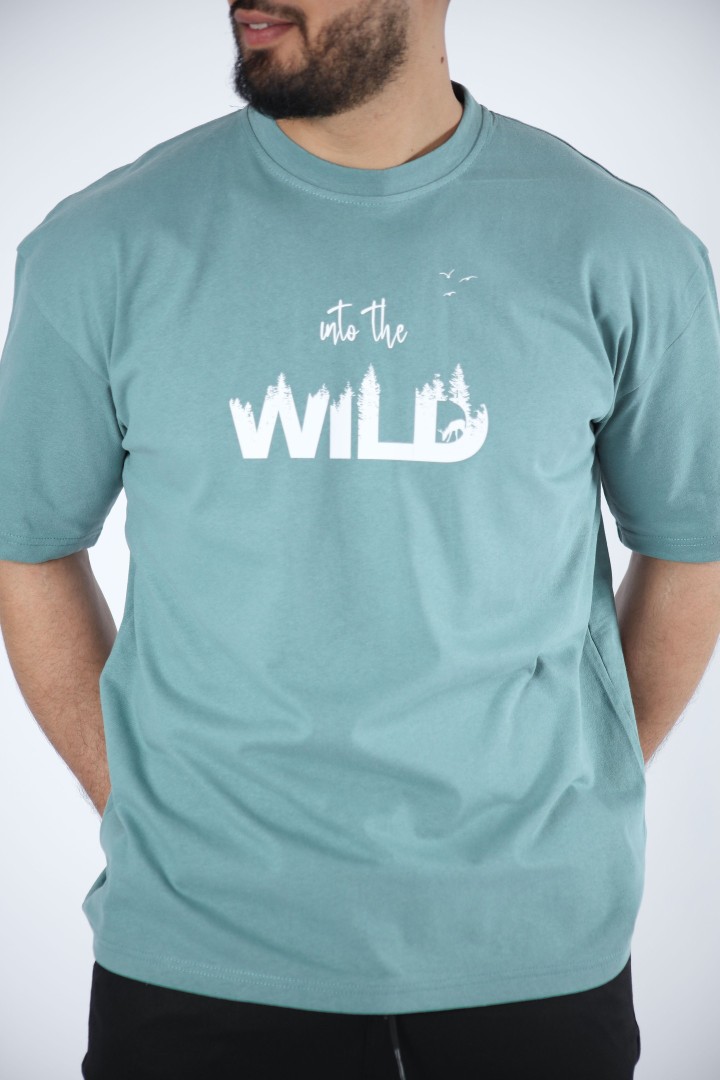 T-shirt Homme Oversize en Coton – Style Streetwear Moderne